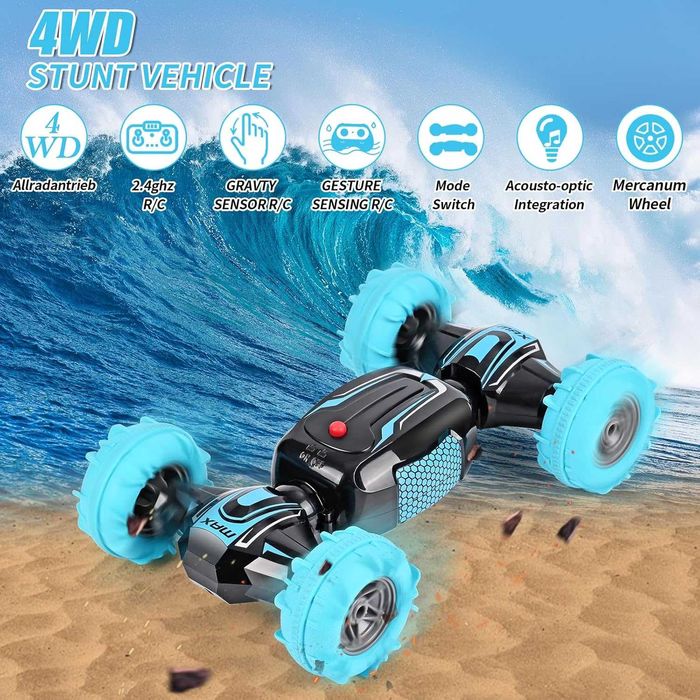 NOVOS! Amphibious rollover RC Car , comando por gestos