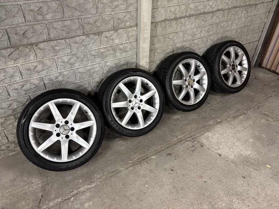 Sprzedam koła Mercedes w203  opony zimowe 225/45/17