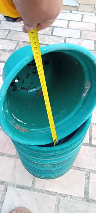 Vasos plástico usados