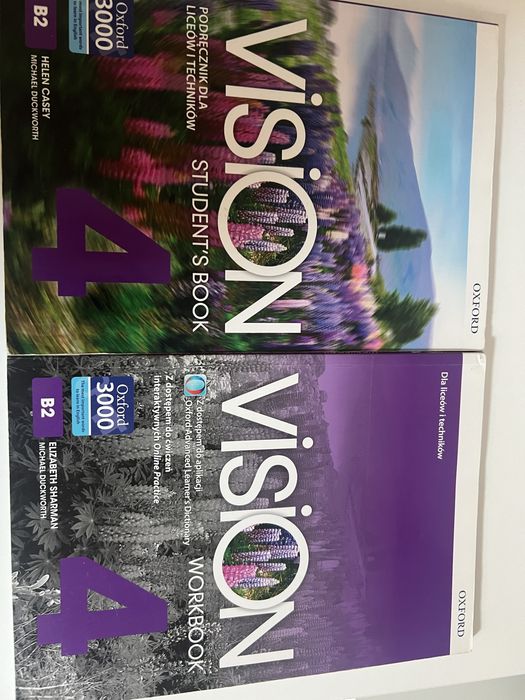 Vision 4 podręcznik i zeszyt ćwiczeń język angielski