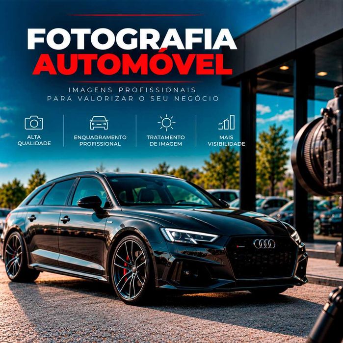Serviço de Fotografia Automóvel Profissional