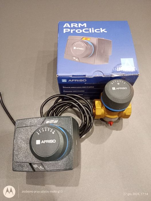 Zawór 3 drożny, trójdrogowy, jak nowy.