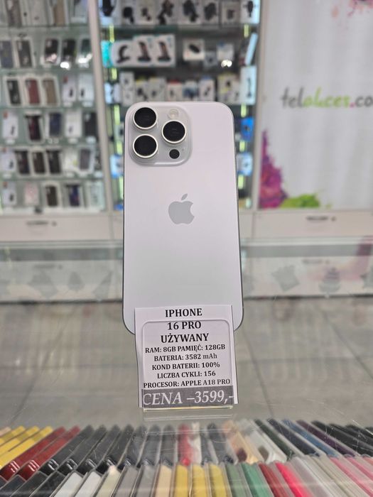 Iphone 16 Pro 128GB Bat 100% Telakces Felicity *Raty 0%