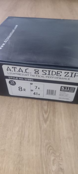 Botas pretas 5.11