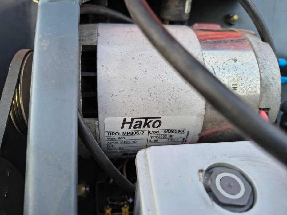 Zamiatarka Hako Hamster 780 e 12v Elektryczna