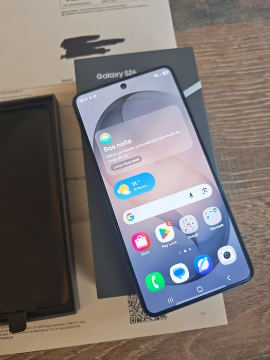 Samsung S26 5G 6.3" 12GB/256GB Preto Novo(Nunca Usado) C/Garantia Aceito Retomas