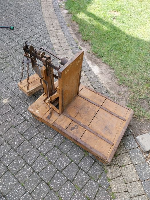 Waga szalkowa drewniana 100 kg