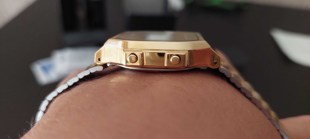 Casio® Vintage Iconic A168WG-9BWEF Relógio Unissexo