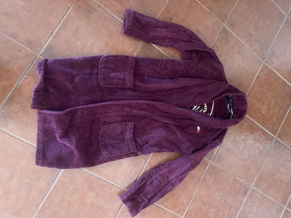 Robe banho bordeaux original