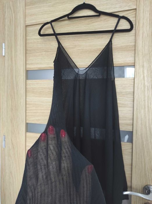 Narzutka plażowa czarna