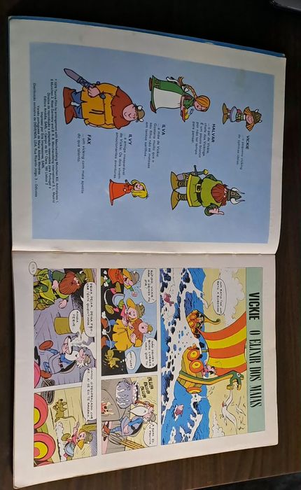 Livros banda desenhada Vickie