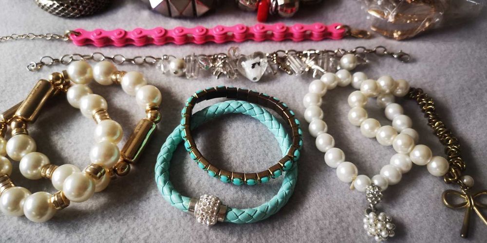 conjunto de pulseiras