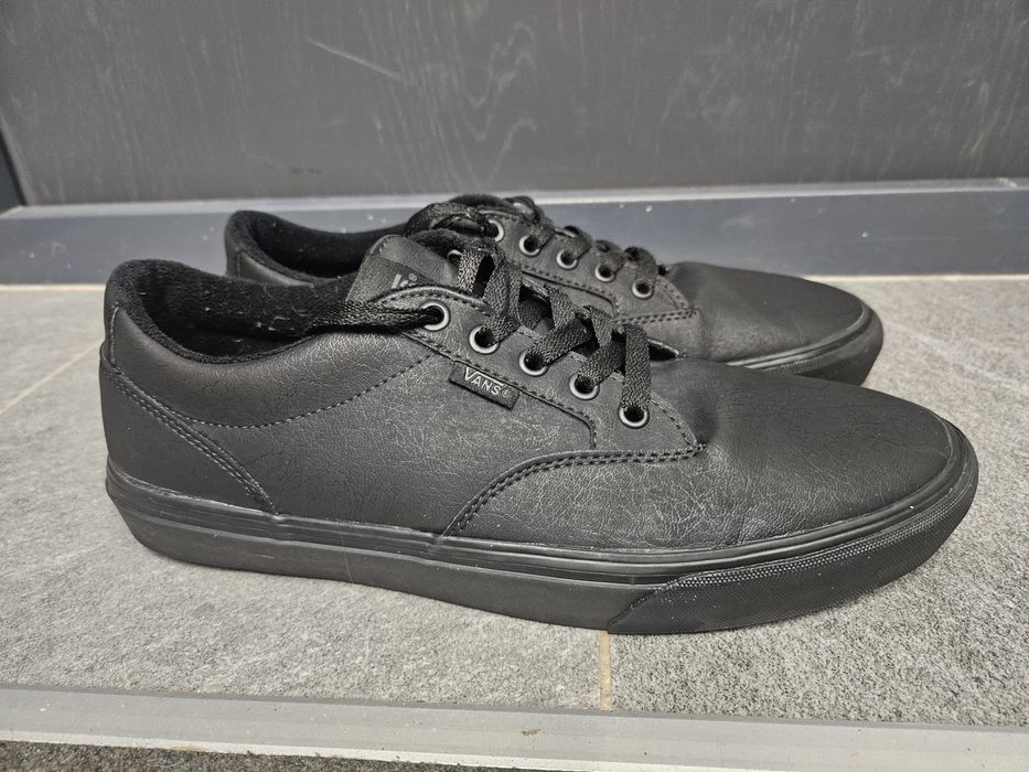 Мужские кожаные кеды Vans old school kyle walker