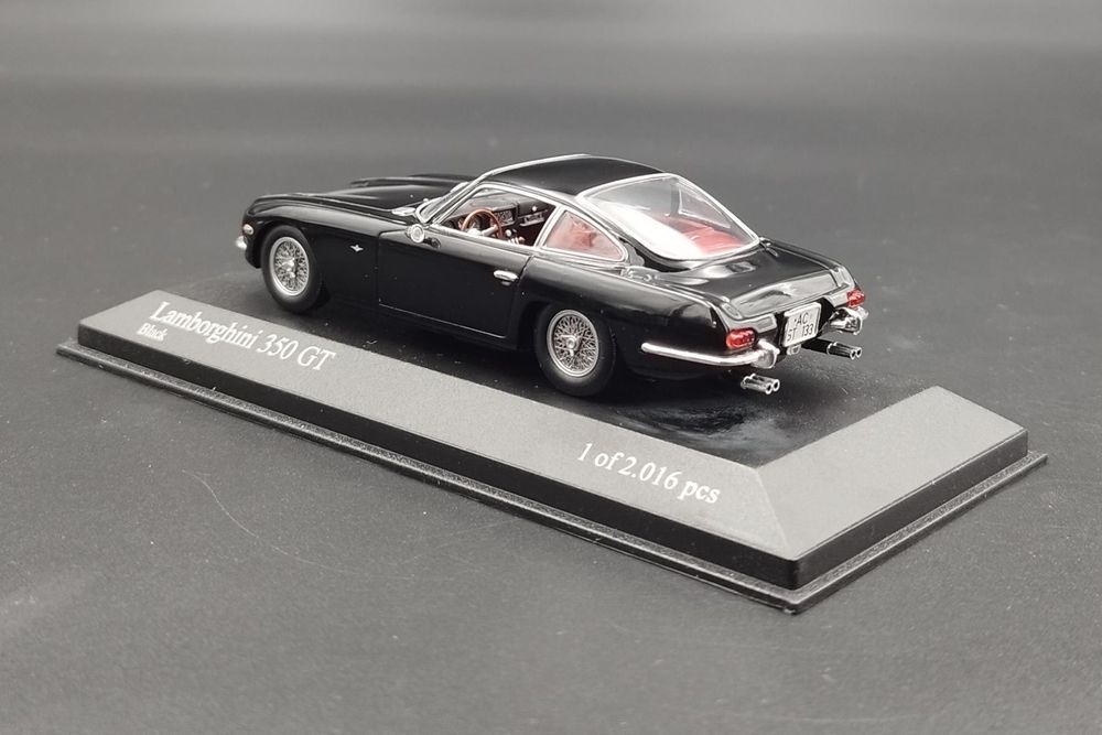1:43 Lamborghini 350 GT Black Minichamps