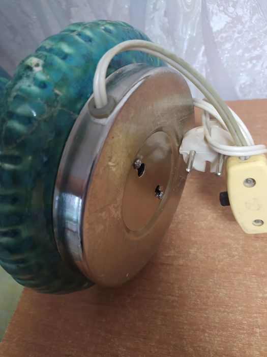 Лампа настольная,керамическая.