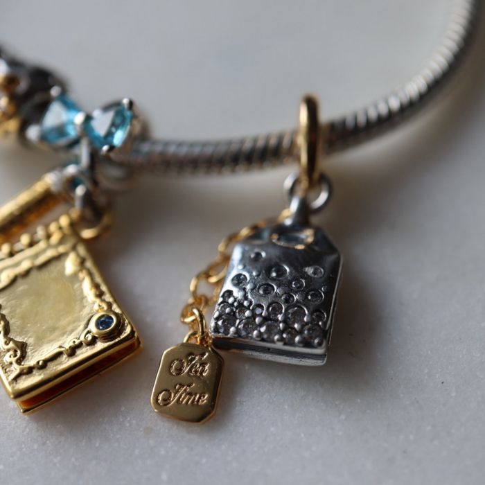 Zestaw 3 zawieszki Bridgerton charms S925