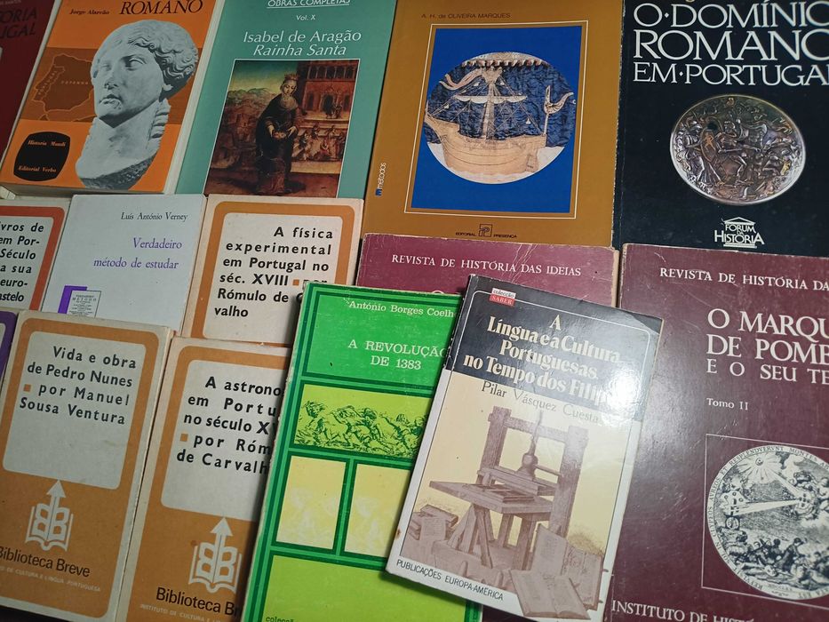 História de Portugal e Temas de Cultura Portuguesa Vários Livros
