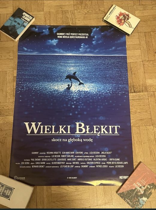 plakat do filmu Wielki Błekit reż. Luc Besson