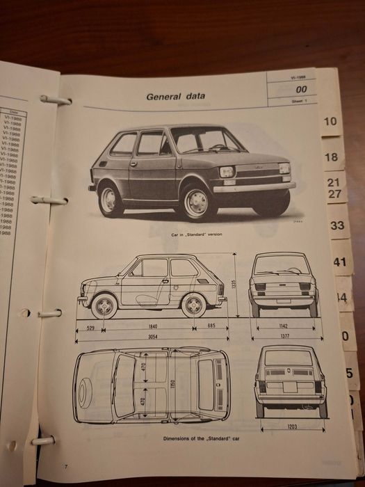 Książka fiat polski 126p