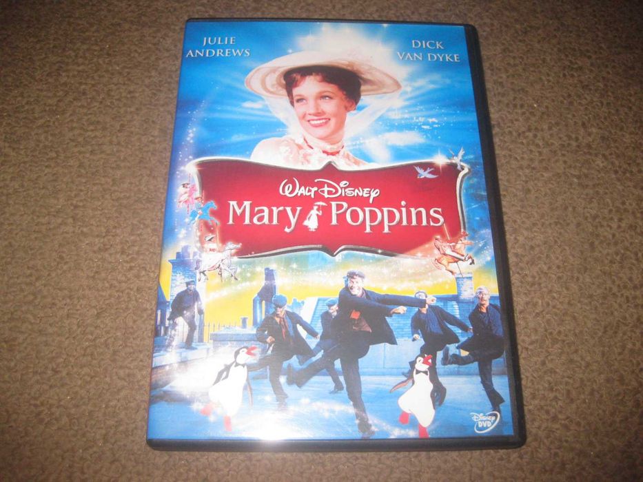 DVD "Mary Poppins" com Julie Andrews