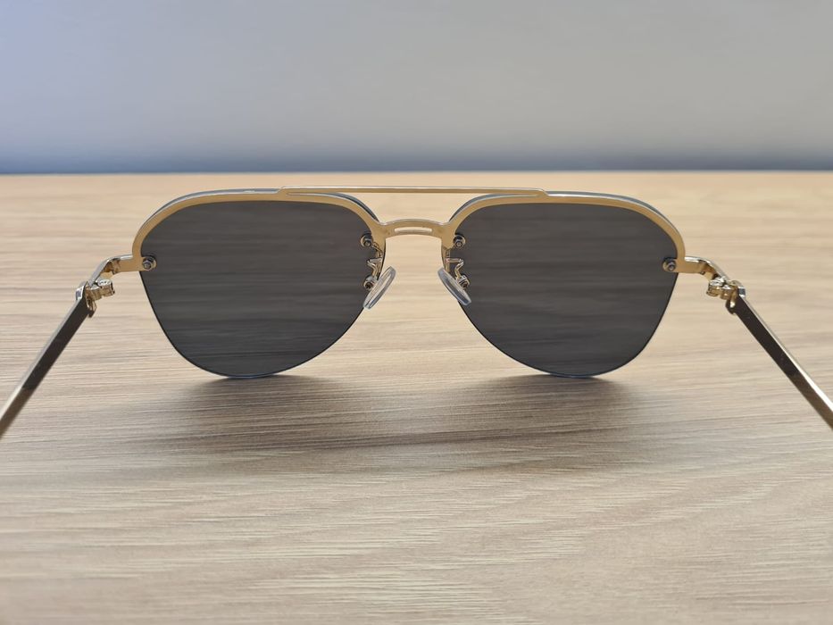 HIT Nowe Męskie Okulary Przeciwsłoneczne Polaryzacyjne UV400 Złote