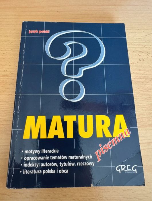 Książka „Matura pisemna” Dorota Stopka