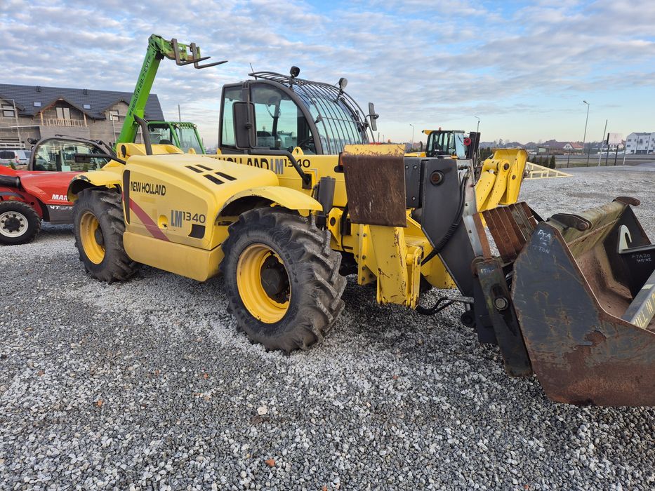 Ładowarka teleskopowa New holland LM 1340 Jcb Manitou 13m