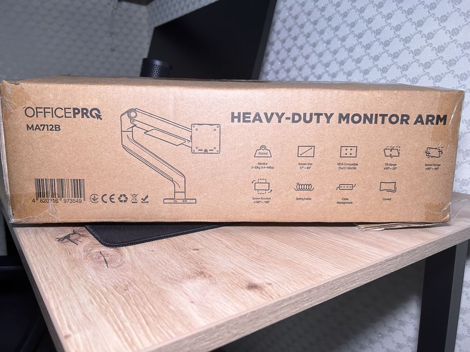 Кронштейн для монітора 17»-49» OFFICEPRO MA 712B