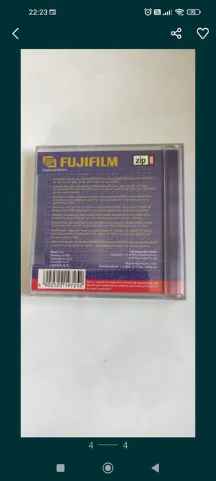 Disk 250 MB ZIP Dyskietka  Fujifilm