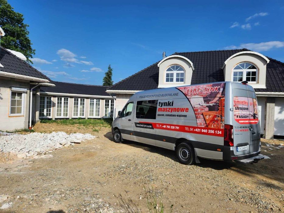 Tynki maszynowe - szybko - solidnie