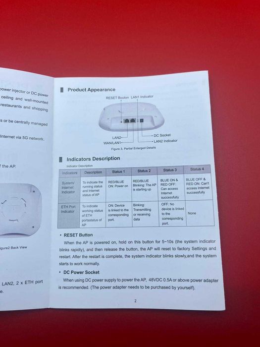 Ceiling AP WiFi6 AX3000