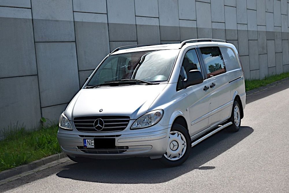 Mercedes-Benz Vito Zarejestrowany DUŻE RADIO Kamera Cofania KLIMA Tempomat