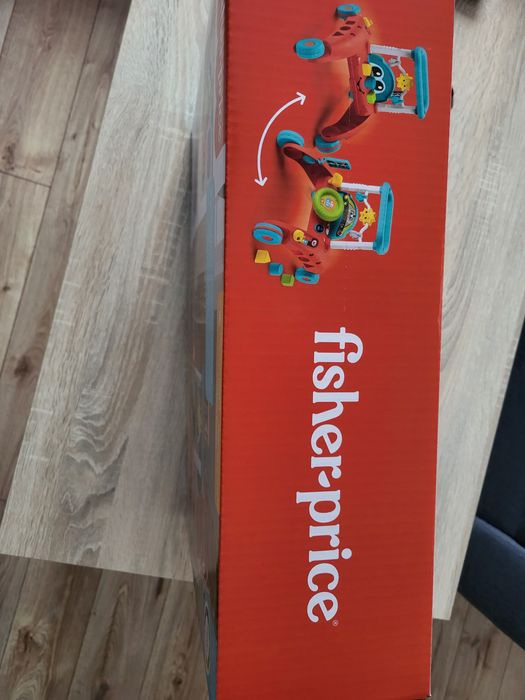 Fisher Price pchacz małego kierowcy 2 w 1 NOWY