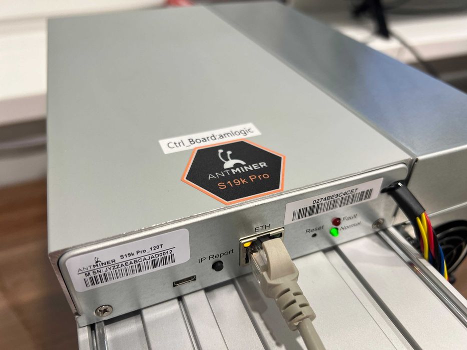 НАЯВНІСТЬ! NEW Asic Antminer S19k Pro 120 Th, Amlogic, Асік, Гарантія