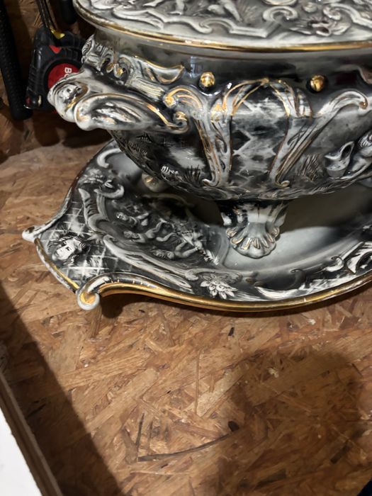 Escultura de decoracao antiga e rara