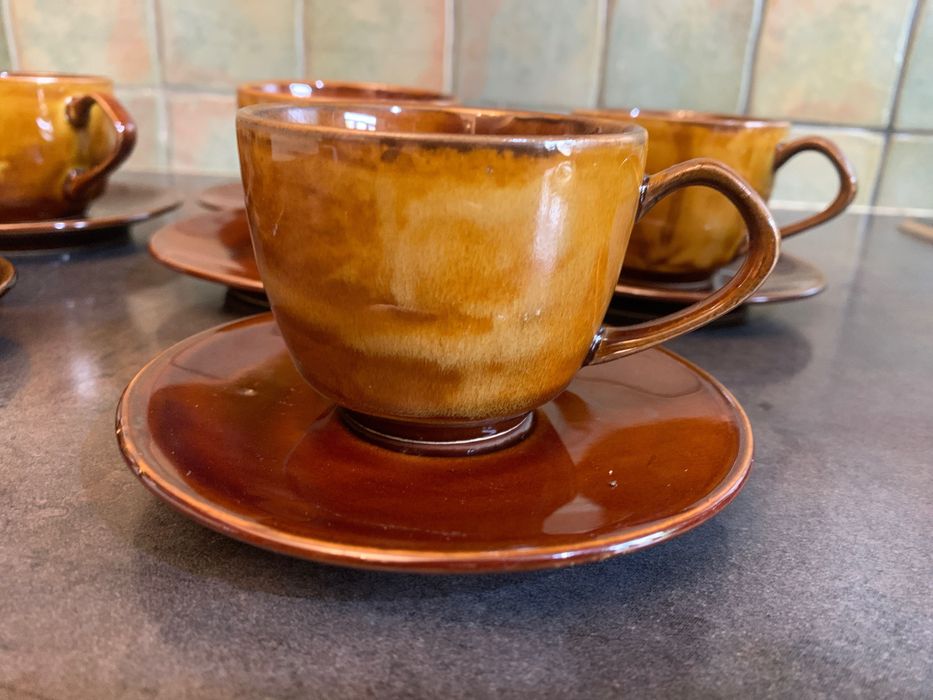 Serwis kawowy Mirostowice Porcelit prl