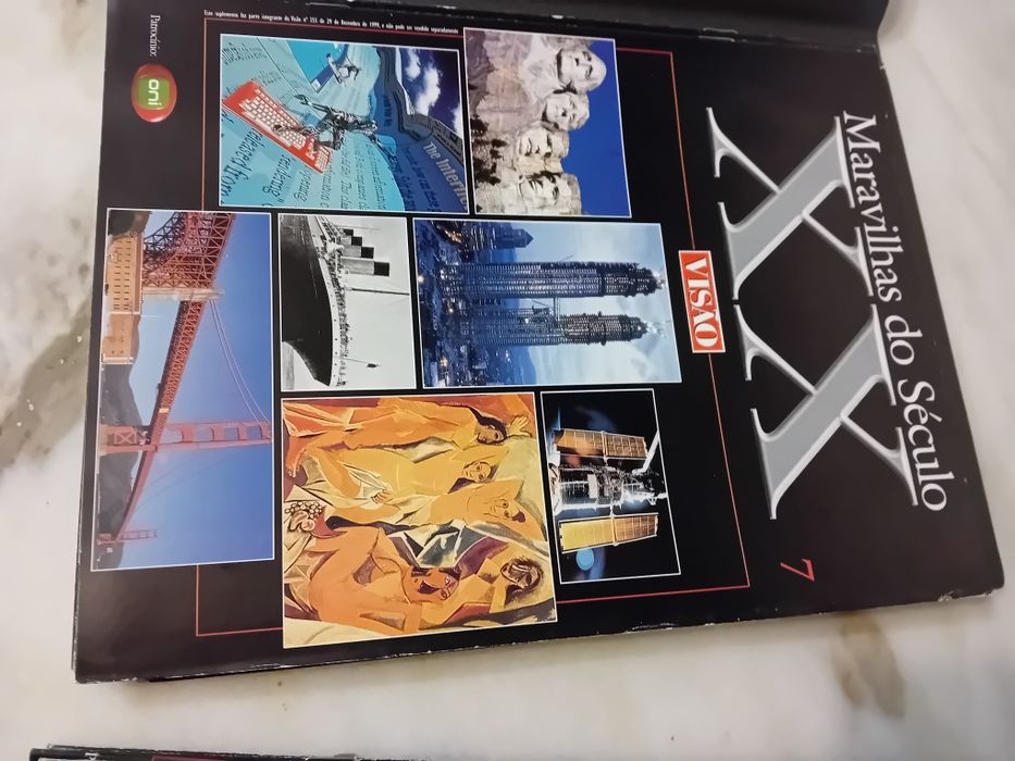 Livro em Fascículos Maravilhas do Século XX