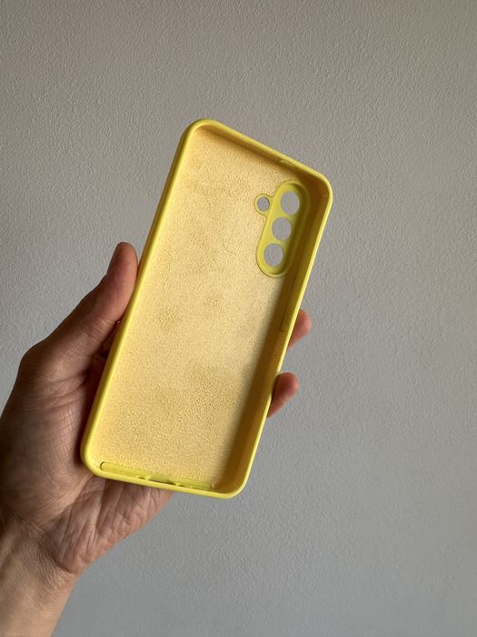 Etui Silicon 2mm żółte do SAMSUNG GALAXY A56 5G