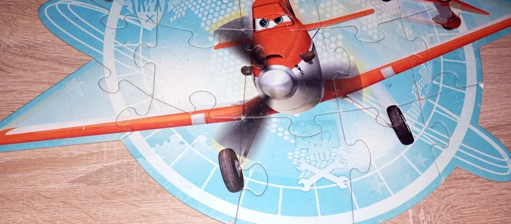 Puzzle Samoloty  kartonowe 20 elementów