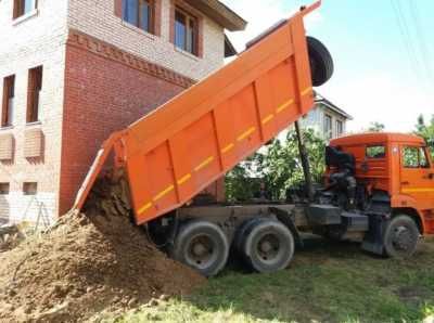 Бутовый камень, песок карьерный, отсев, щебень, чернозем, глина