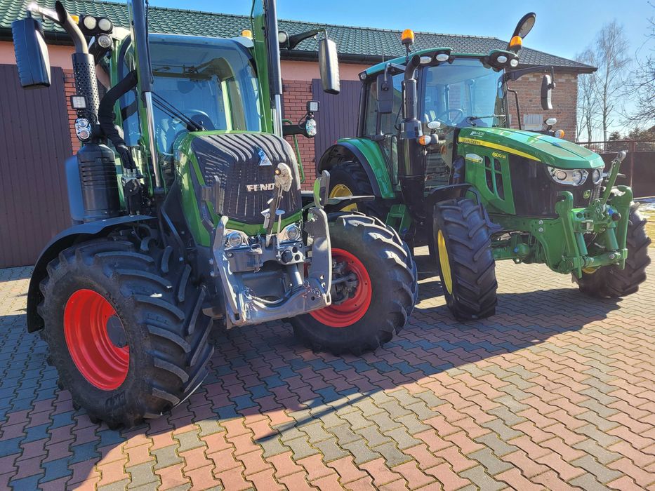 John Deere 6100M 125 KM SKÓRY LEDY ECOSHIFT ostatni bez DPFU FENDT 312