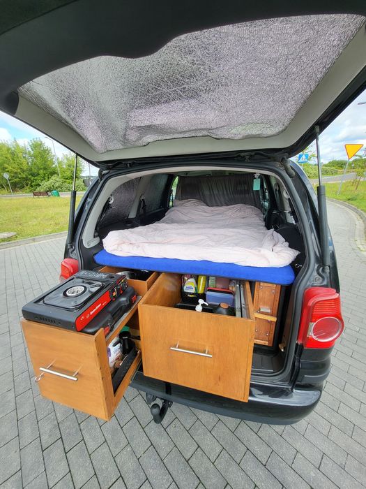 Volkswagen Sharan 1.9Tdi kamper kampervan mini van 7osób