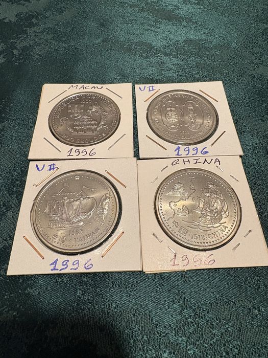 Serie VII moedas 200