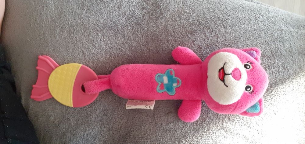 Pluszak piszczek z gryzakiem