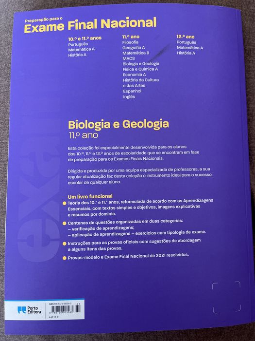 Biologia e Geologia - Preparação para exame nacional