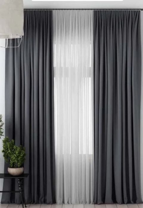 Штори блекаут масло! 2шт по 3м.×2.50м.