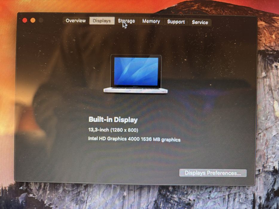 Macbook Pro (13”, mid 2012)