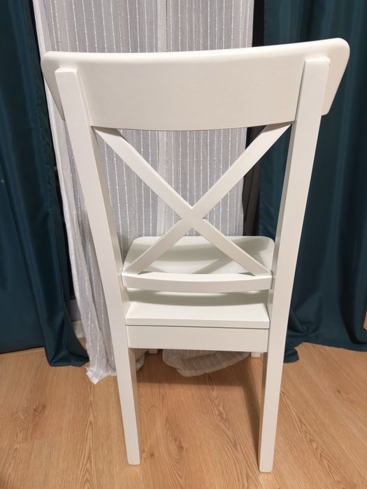 Cadeira Ingolf/Rosentorp branca IKEA
