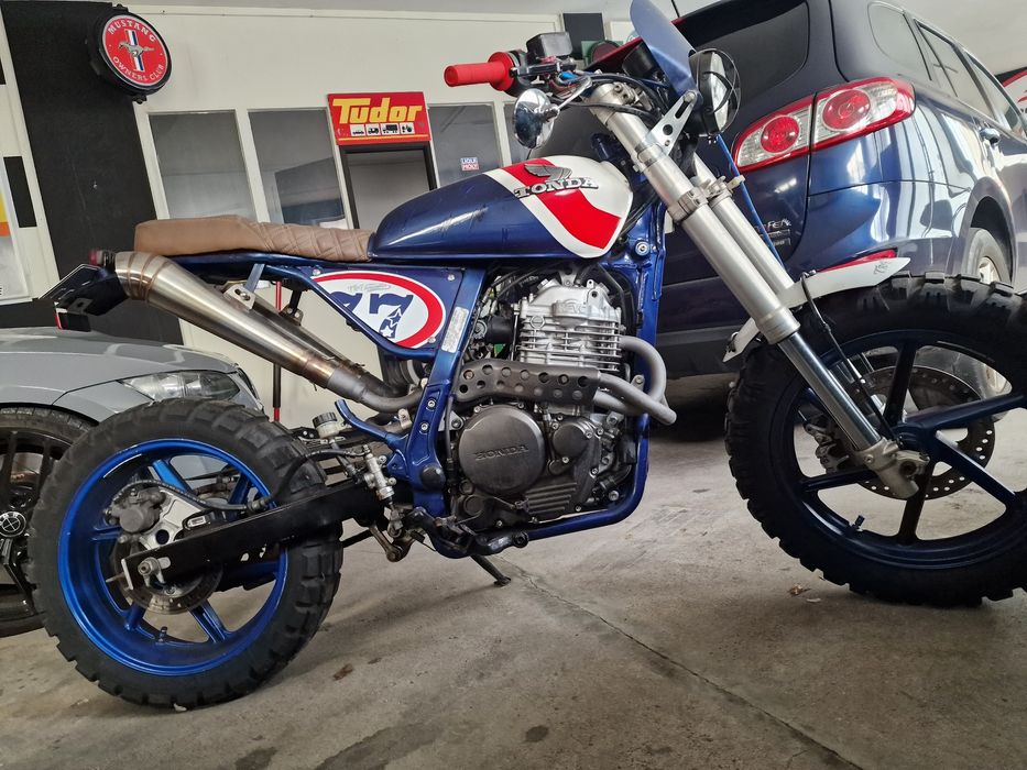 Honda Dominator 660cc Scrambler Única