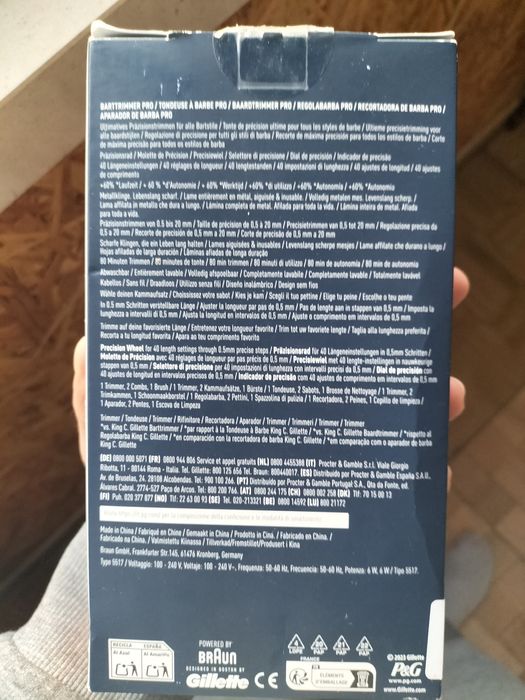 Máquina de barbear King Gillette